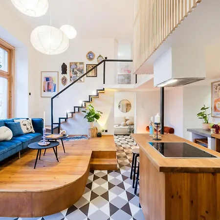 Spacious 5br Retreat For 16 By Dohany Synagogue & Fashion St 公寓 *